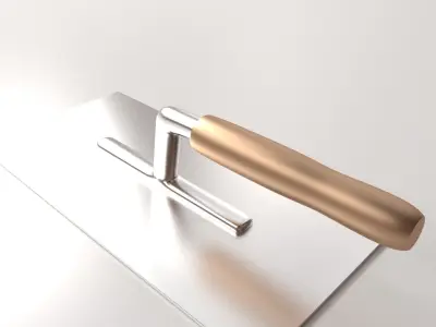 Plastering Trowel 3D model purchase