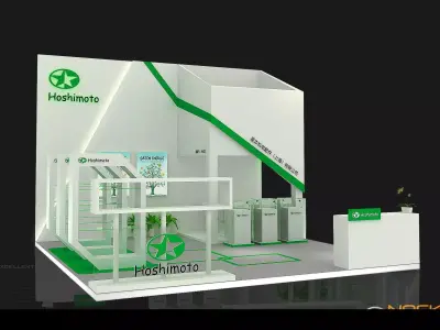 Exhibition - Area - 6X6-3DMAX2009-53 3D model