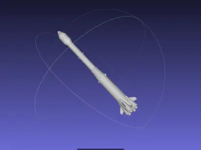 European Rocket Collection 3D Model Pack
