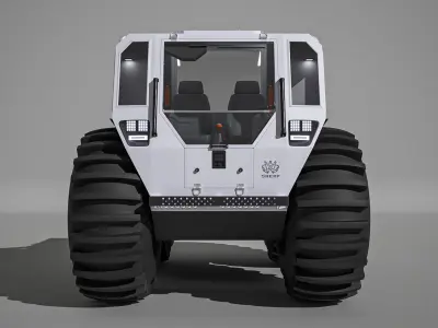 Sherp N 1200 Pickup Concept 3D model
