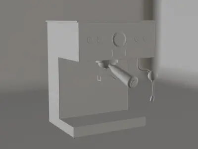 Coffee Maker Free low-poly 3D model purchase