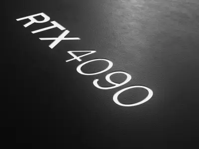 Nvidia Geforce RTX 4090 3D model