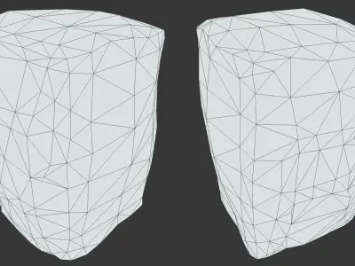 Field Bandage PBR Low-poly 3D model