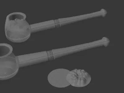 Smoking Pipe 3D model purchase