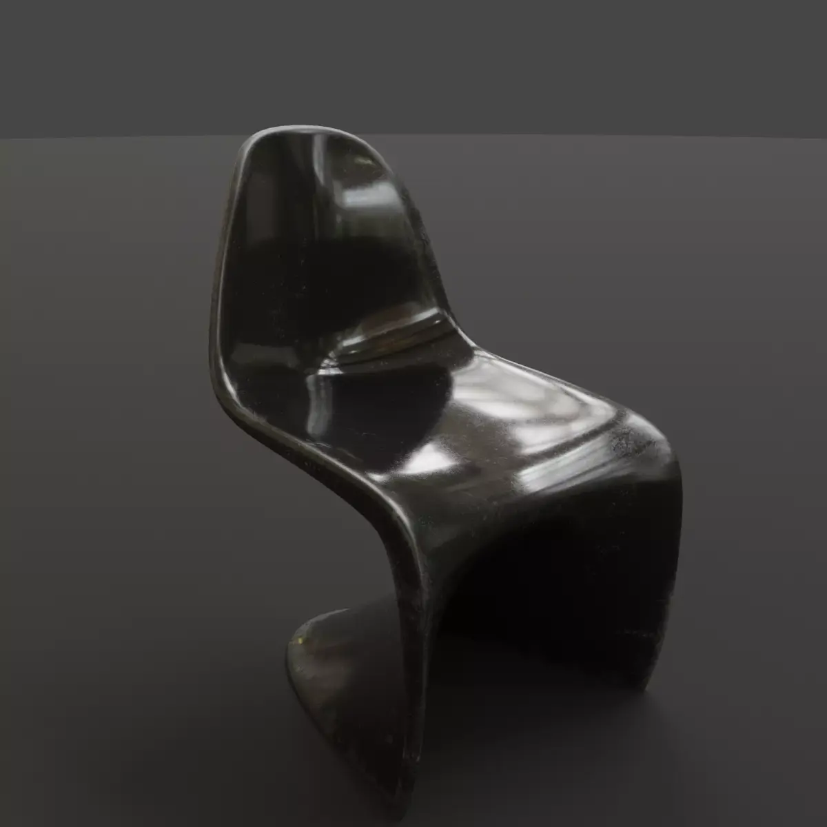 FREE - Plastic Chair Free low-poly 3D model