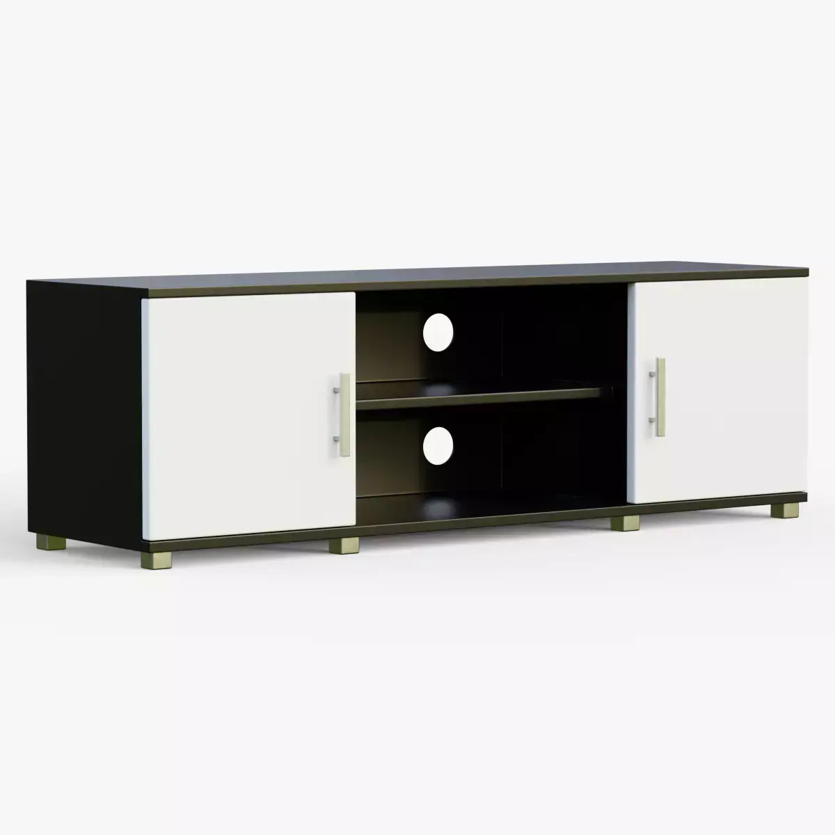 TV Stand-01  Free low-poly 3D model