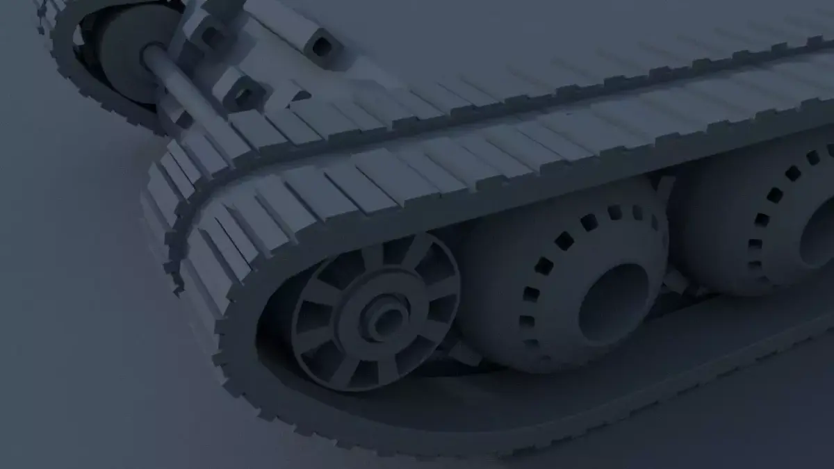coming  soon Tank t 90 Low-poly 3D model