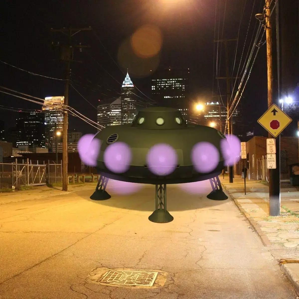 UFO Sci-Fi 3D model