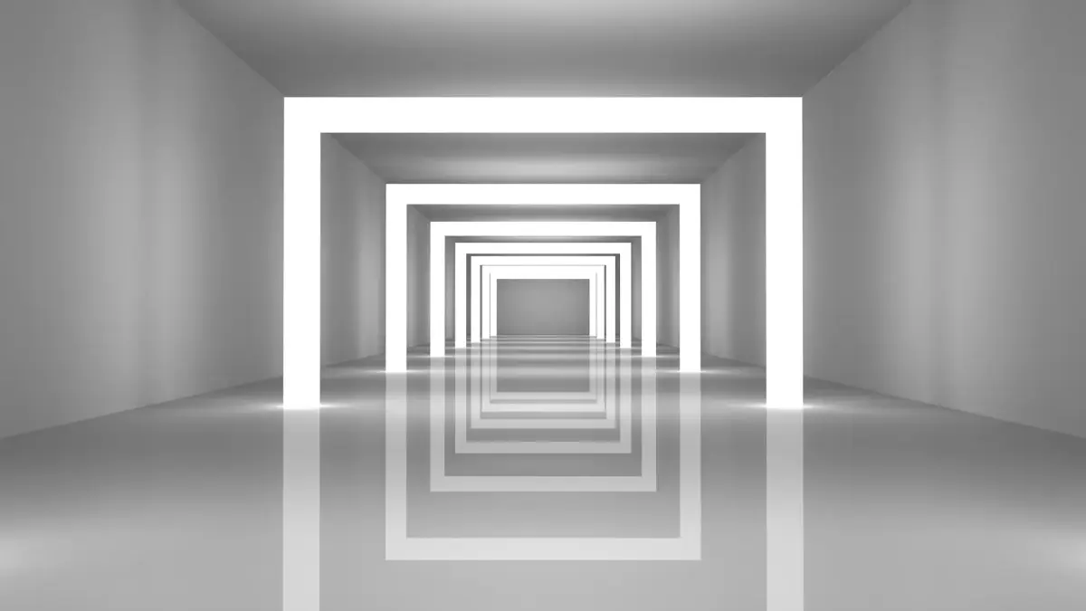Sci Fi Tunnel 3D model 63