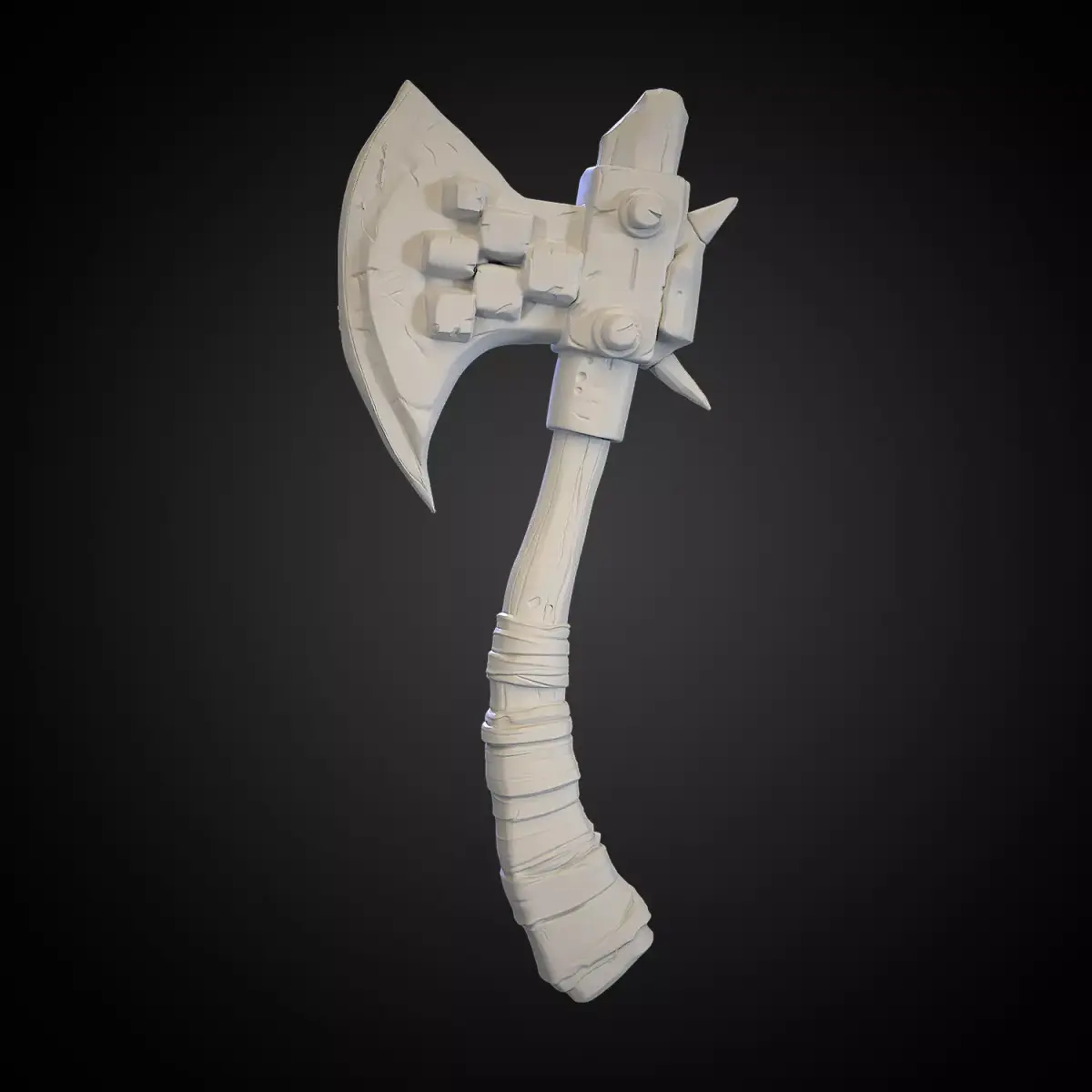 Stylized Axe 19 3D model