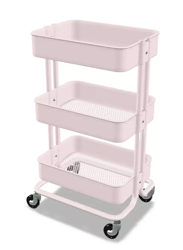IKEA RASKOG Pink utility trolley Free 3D model