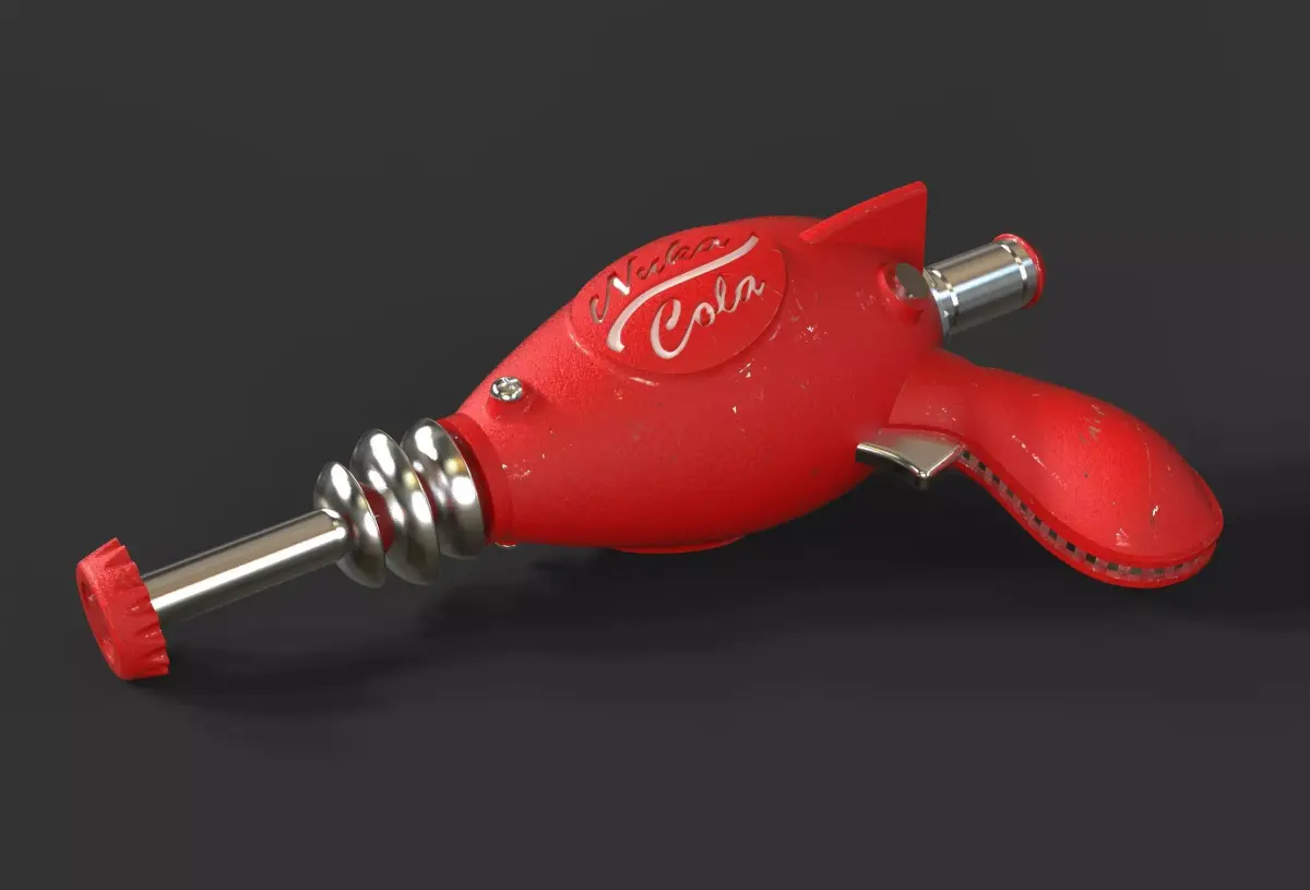 Thirst Zapper Fallout 3D print model purchase