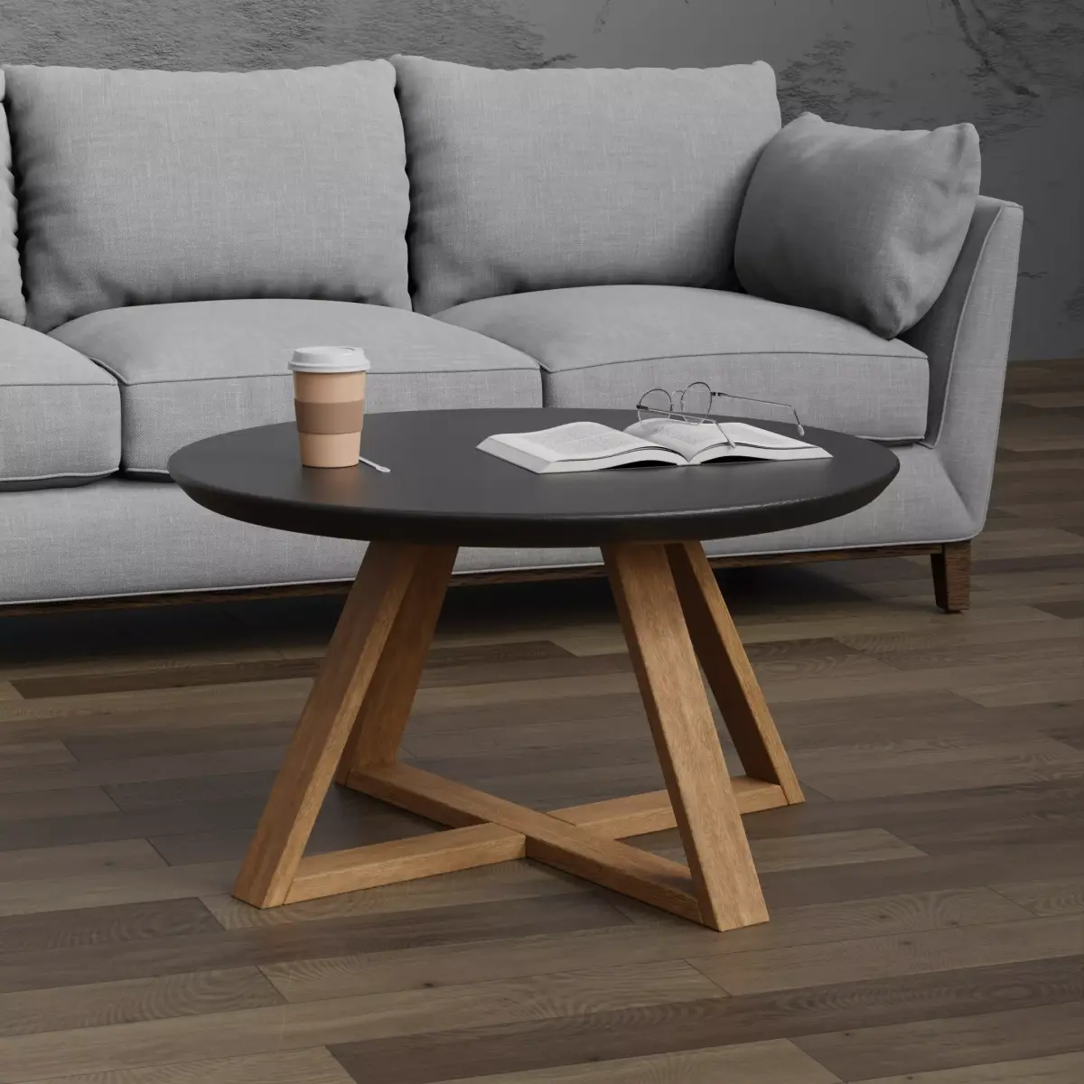 Coffee Table Free 3D model 8