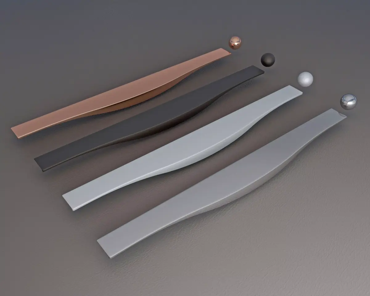 KITCHEN EDGE PROFILE HANDLE - 3DSMAX2021 VRAY 3D model
