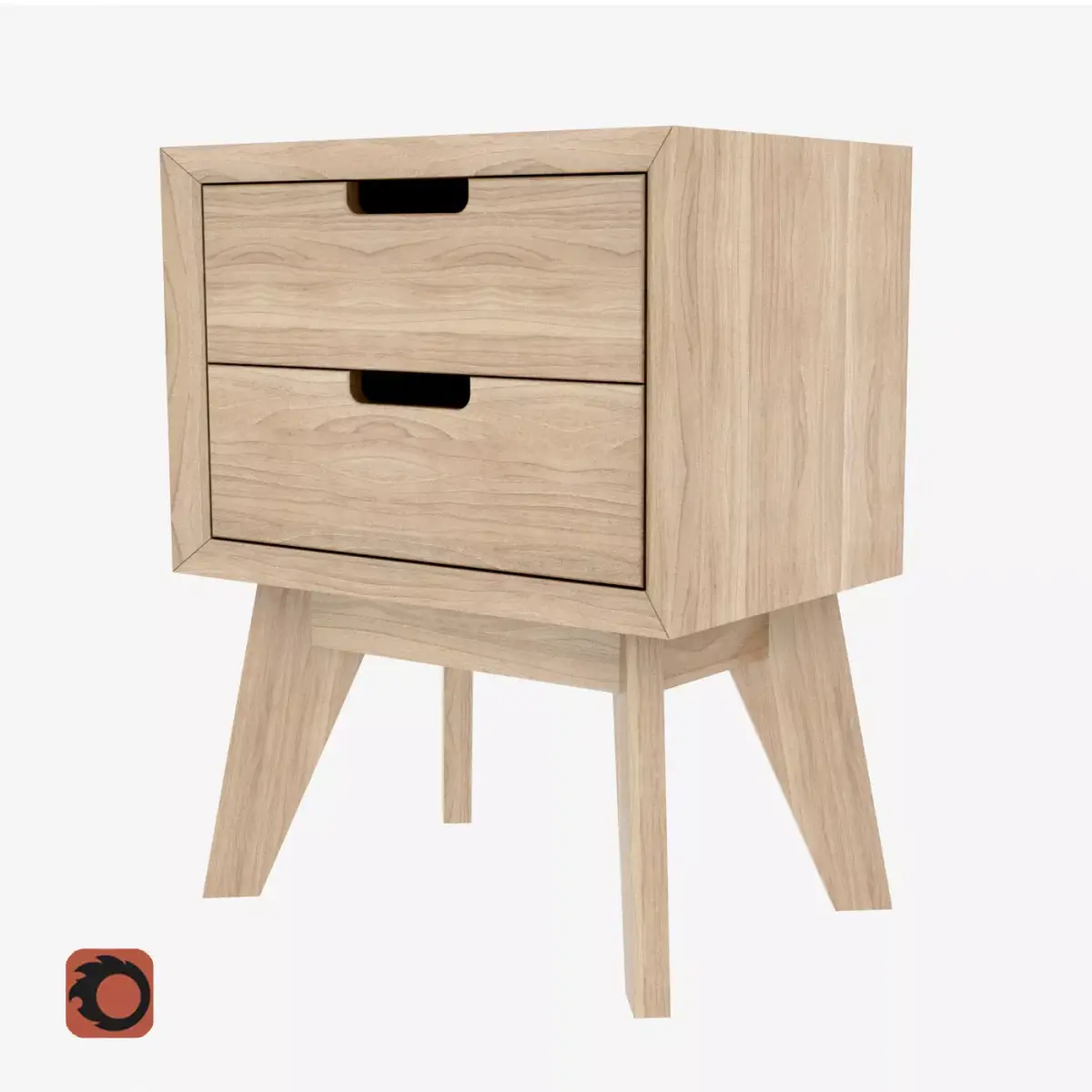  Chest of drawer Tiny Box Free 3D model