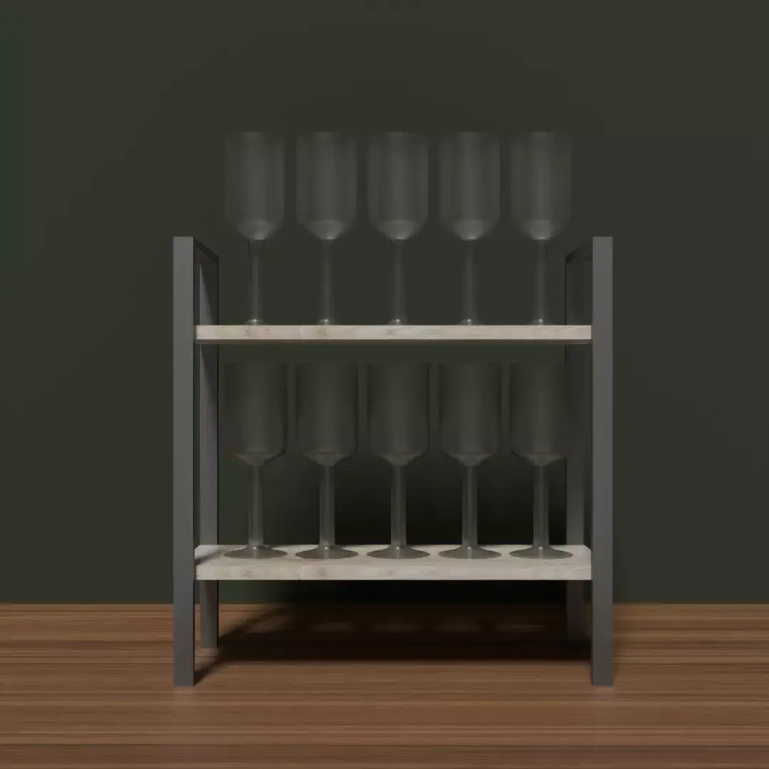Shelf 07 Free 3D model
