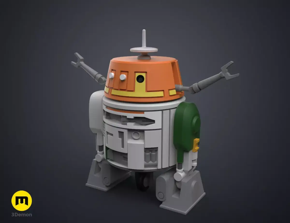 C1-10P Chopper Droid - Star Wars 3D print model purchase