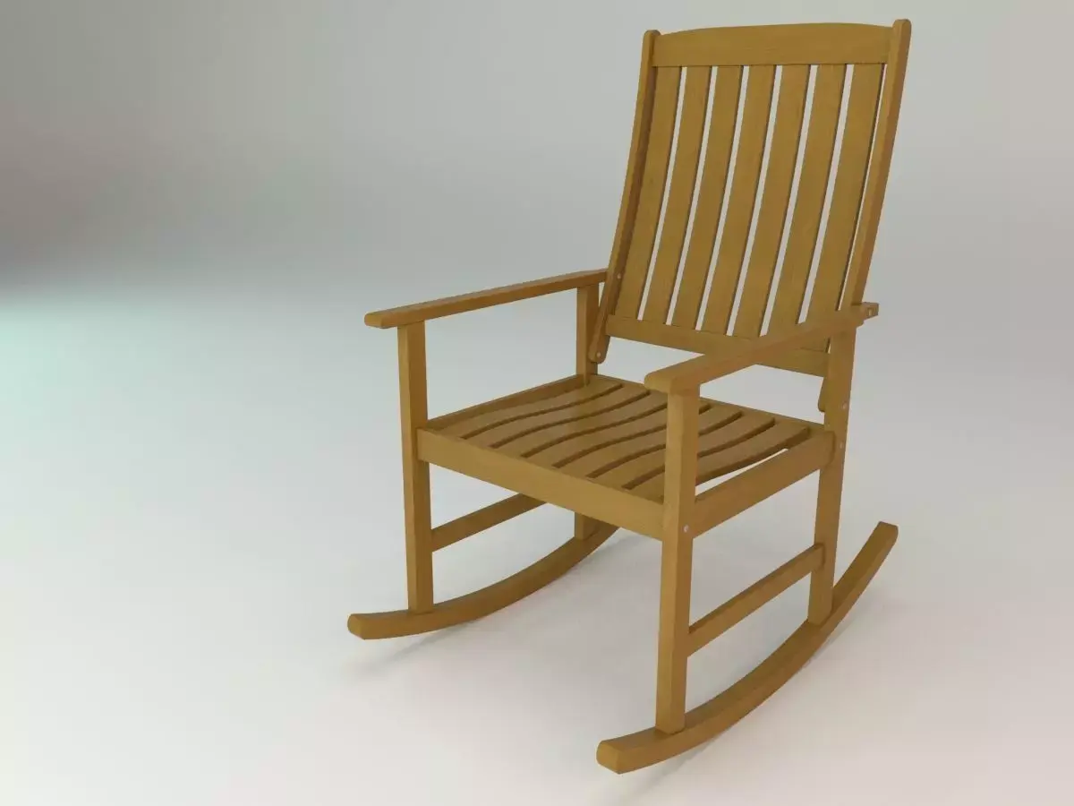 Garden chair ROCKER 3D model