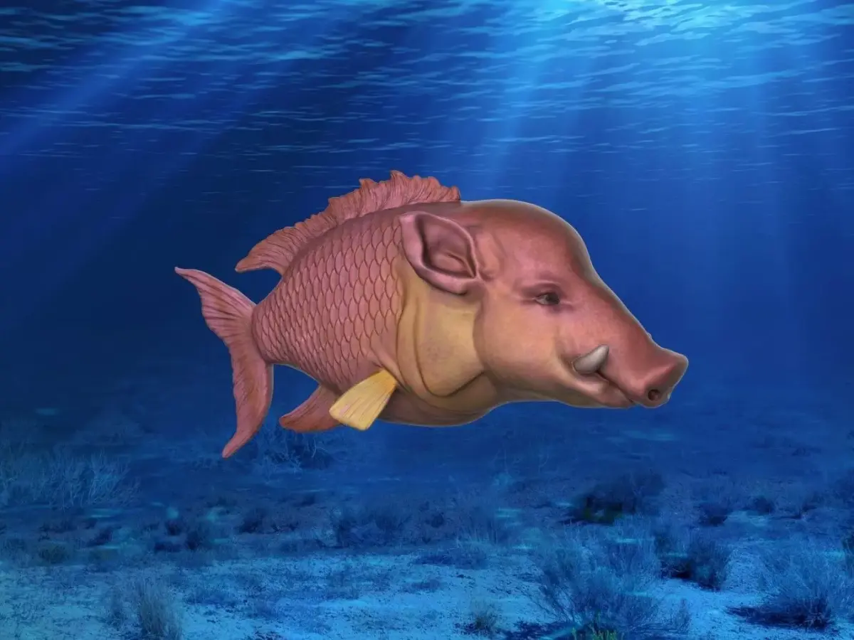 Hogfish Ocean Bacon 3D print model purchase