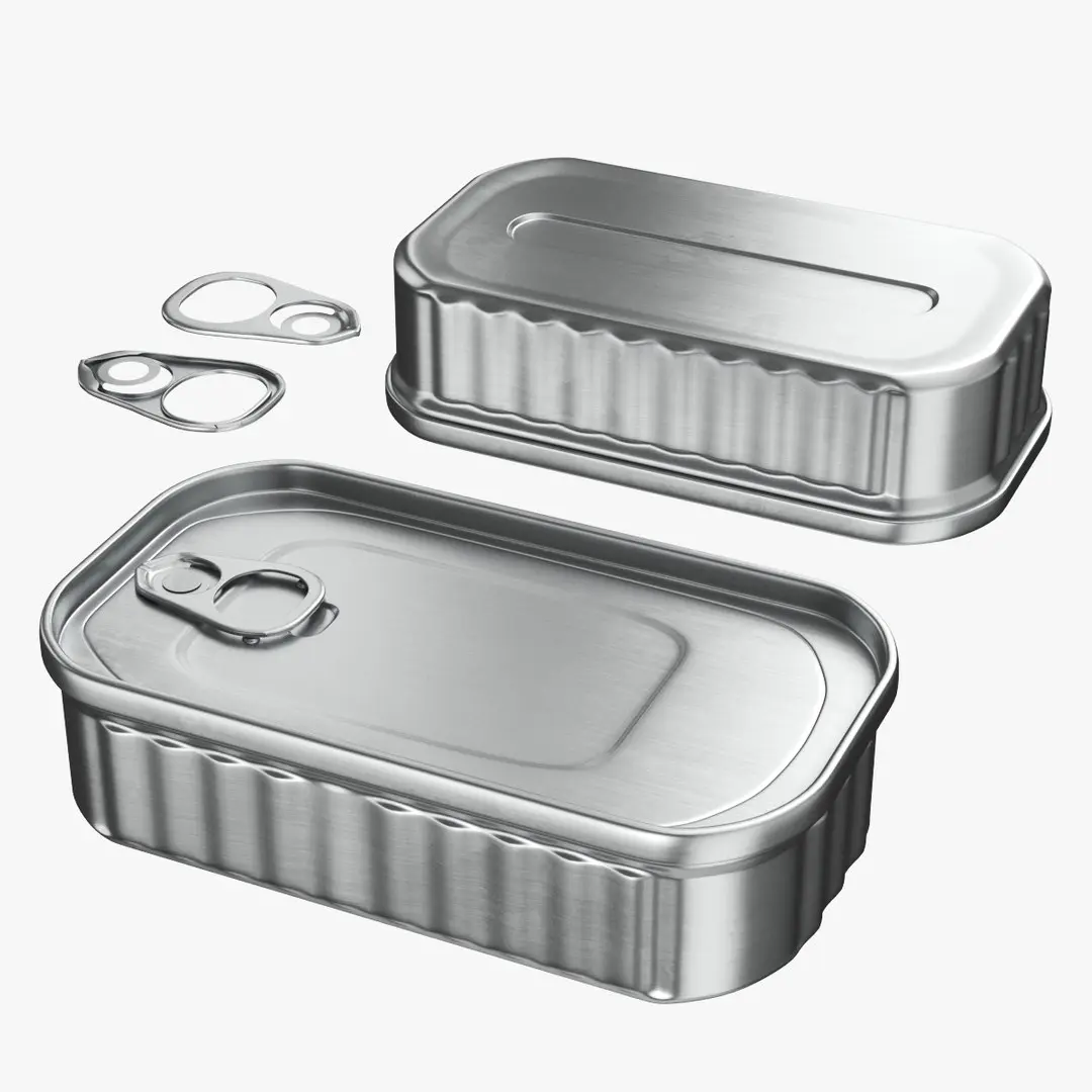 Tin Can 01 3D model