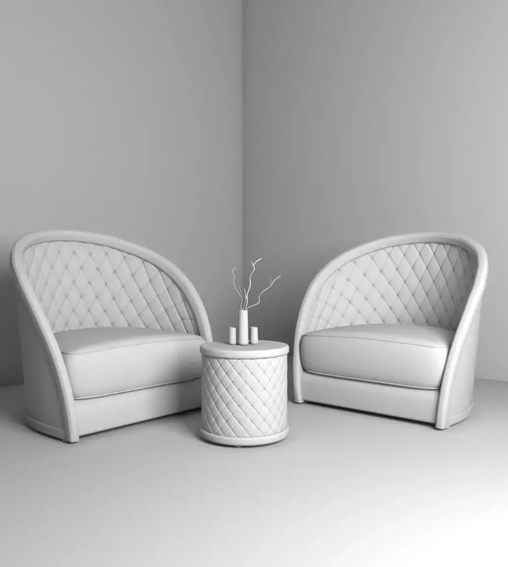 Royal chair Free 3D model