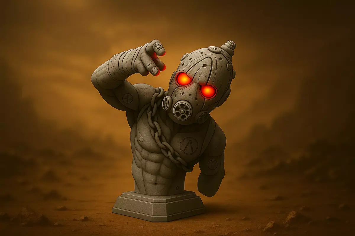 Borderlands 4 Psycho Bust 3D print model