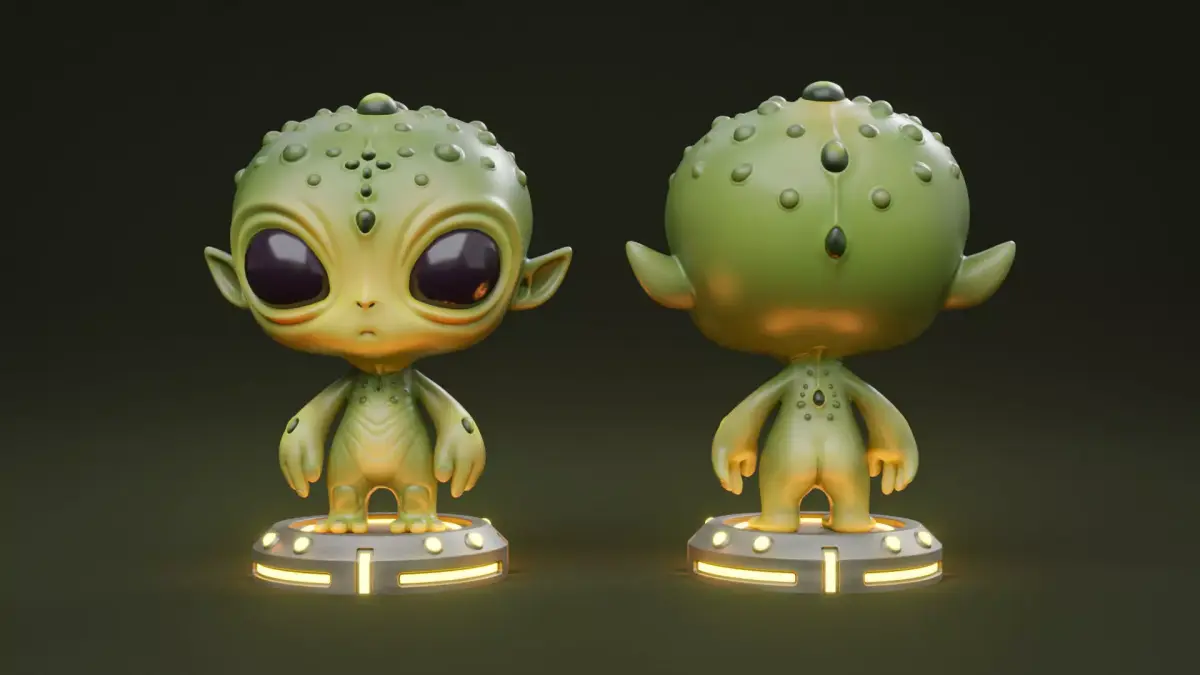 Alien - 3D Print 3D print model purchase