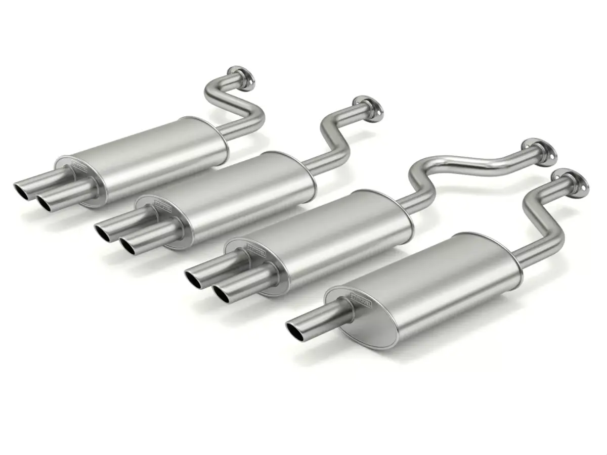 Simple Exhaust Set 3D model