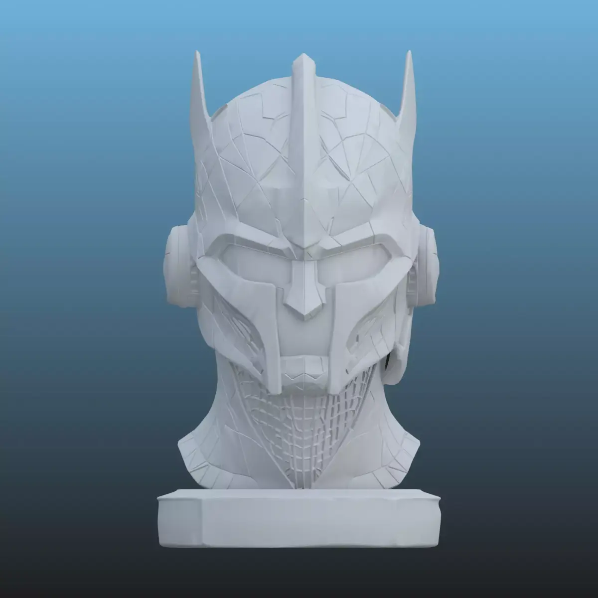 High-Detail Sci-Fi Character Bust PM-103 3D print model
