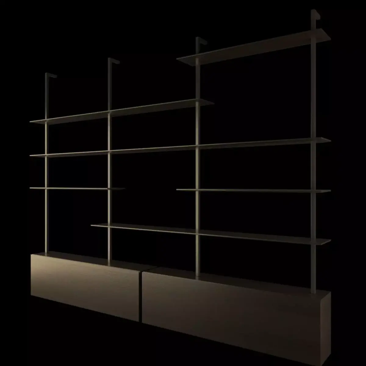 LIBRARY CATTELAN ITALIA Free 3D model