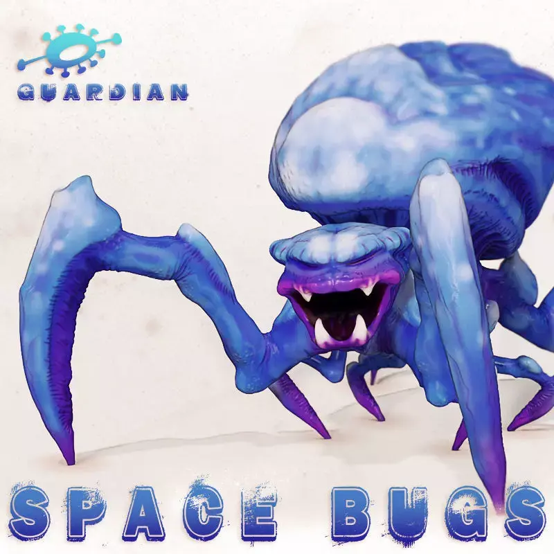 Guardian Space Bug 3D model purchase