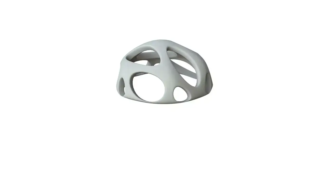 SciFi Cube Object No 54798 Low Poly Shape Low-poly 3D model