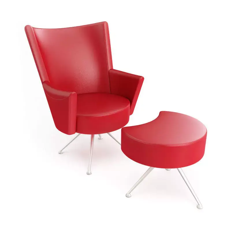 Sillon Rojo  Free 3D model
