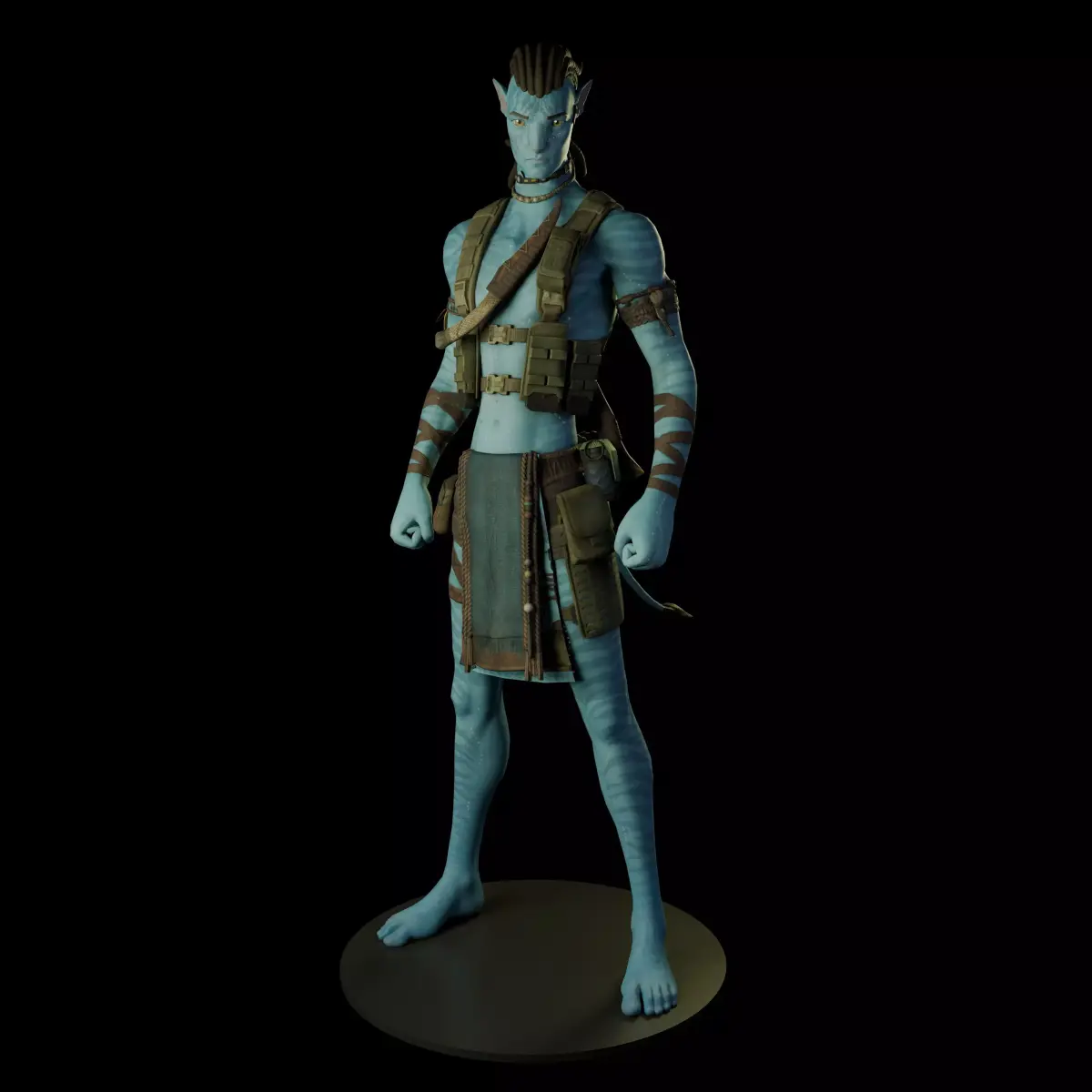 Jake Sully 3D print model