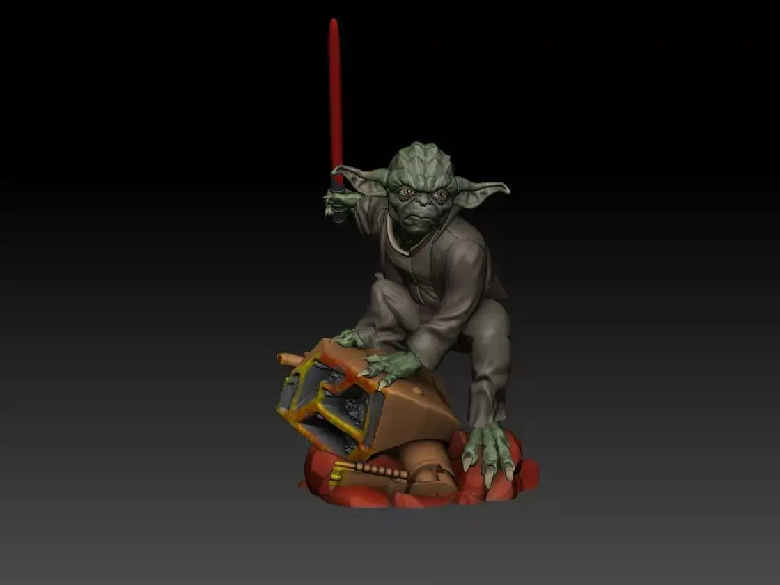 Darth Yoda 3D print model purchase