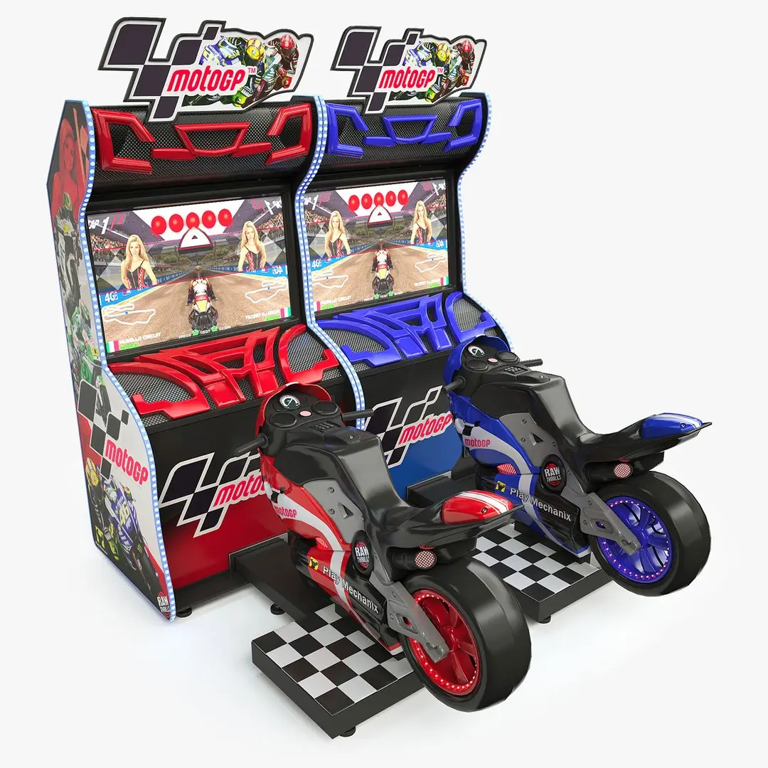 12 Arcade Machines 3D model purchase