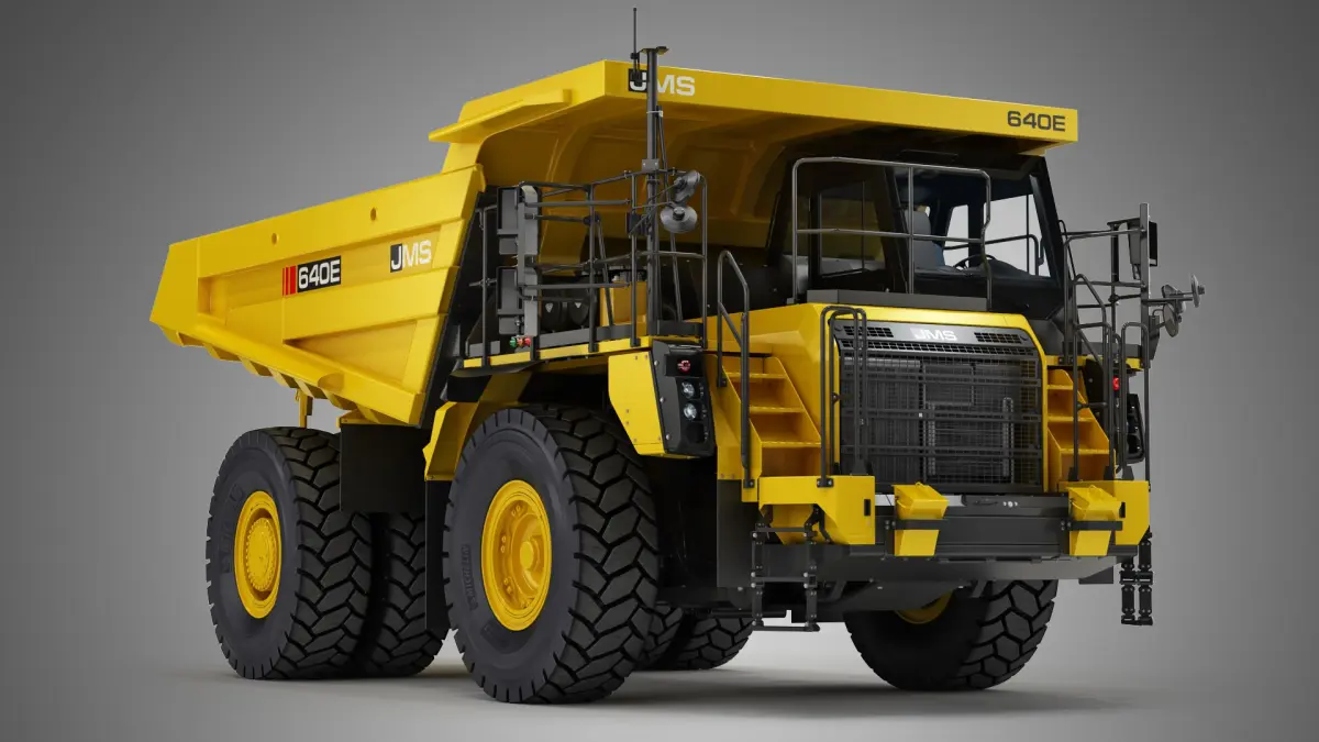 Mining Dump Truck Generic v4 3D model