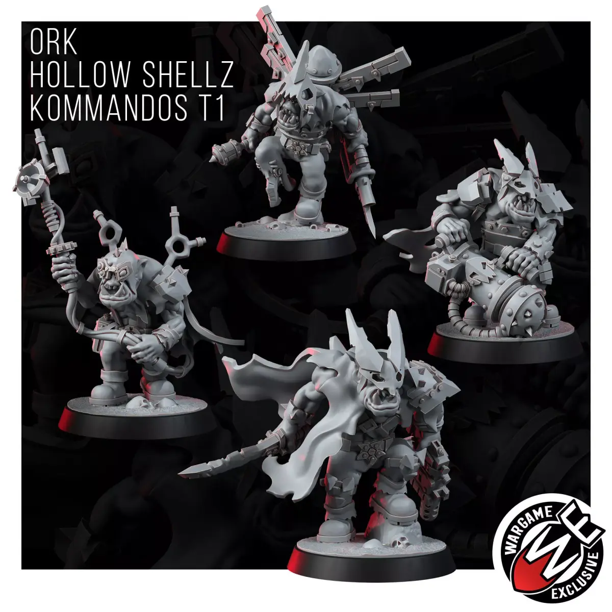 ORK HOLLOW SHELLZ KOMMANDOS T1 3D model