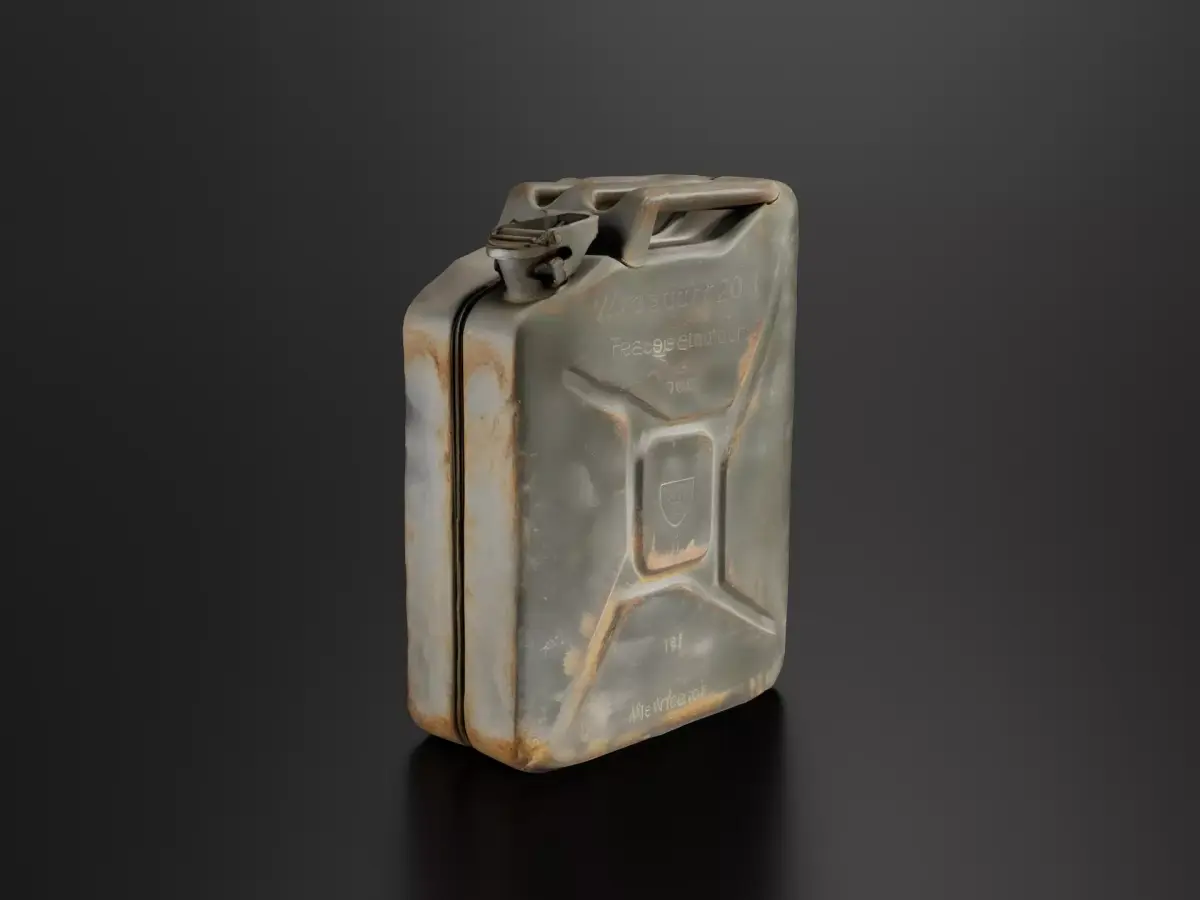 Military Fuel Can 06 3D print model