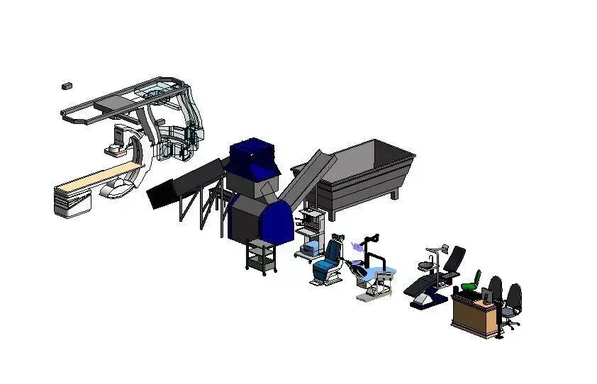 hospital revit Free 3D model