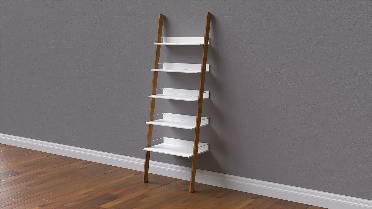 Bookshelf - Ladder Bookshelf Free 3D model