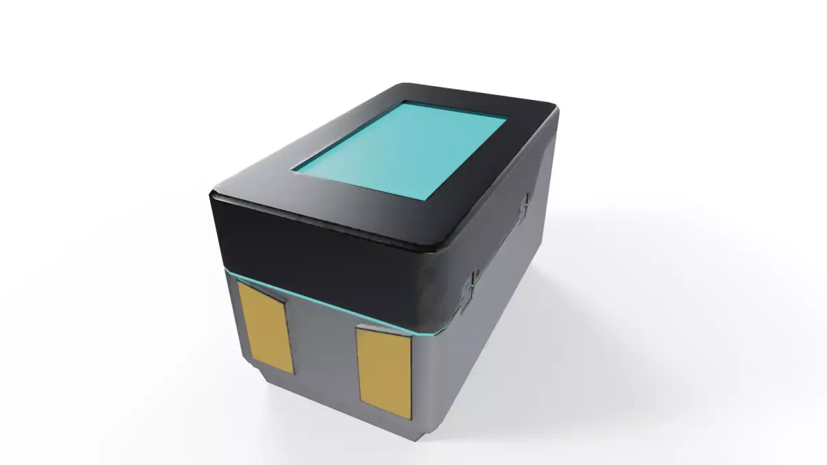 Sci-Fi Storage Loot Crate 03 - PBR Game Ready 3D model