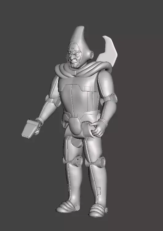 STL File 3D Ewoks Dr Raygar 3D print model  3D print model purchase