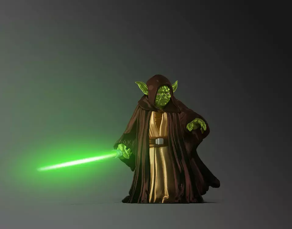 Light side master - 27mm 3D print model