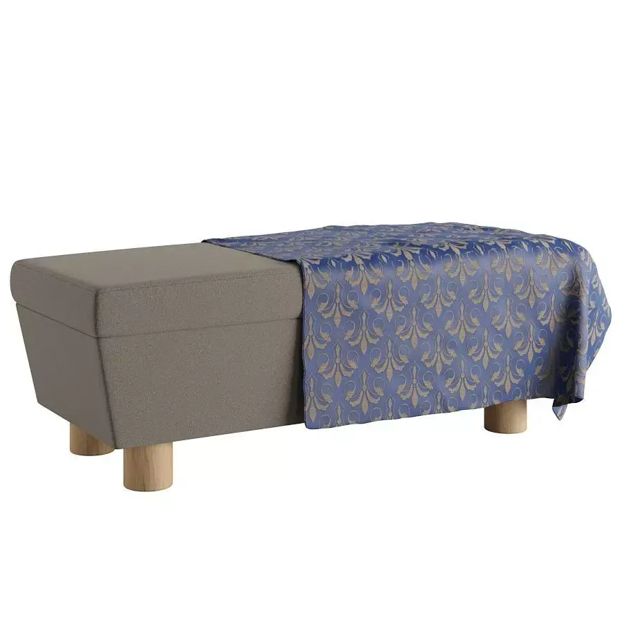 Bench Free 3D model 5