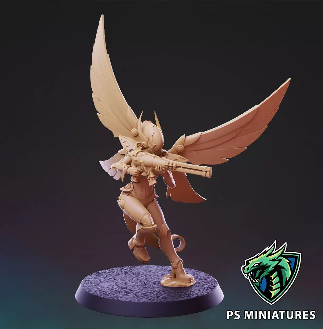Galaxy Elves - Male Vengeful Wasps Pose 4 3D print model