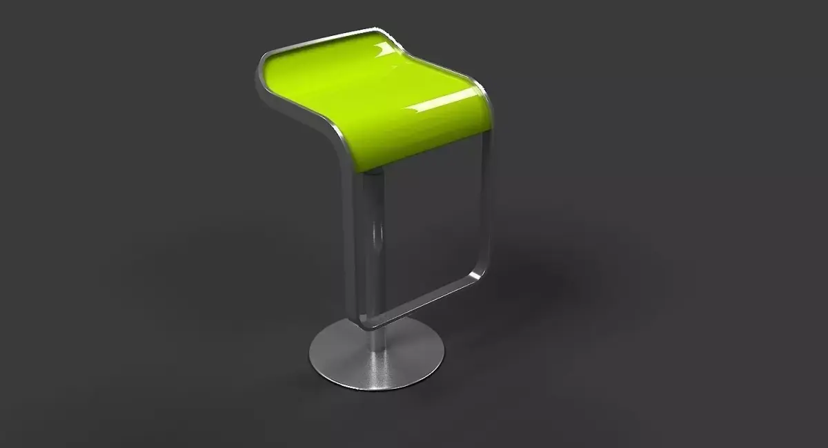 Lem Stool Free 3D model