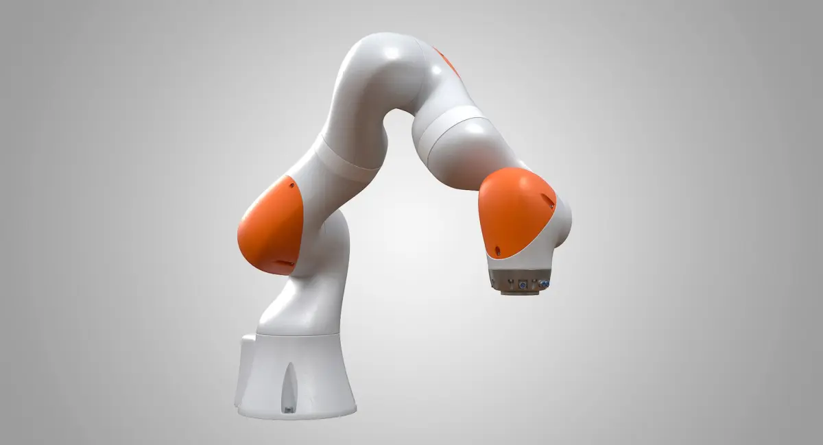 Rounded Robotic Arm 3D model