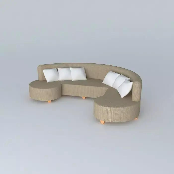 Custom Sofa Couch Free 3D model