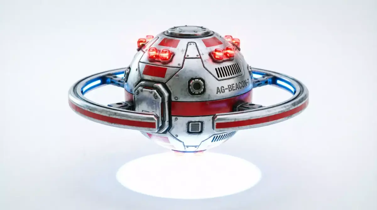 Modular Sci-Fi   Low-poly 3D model